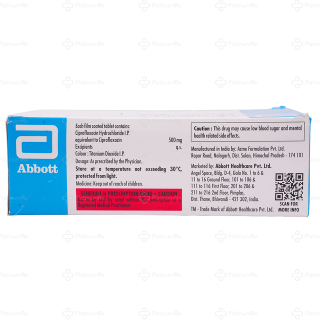 Floxip 500mg Tablet 10s