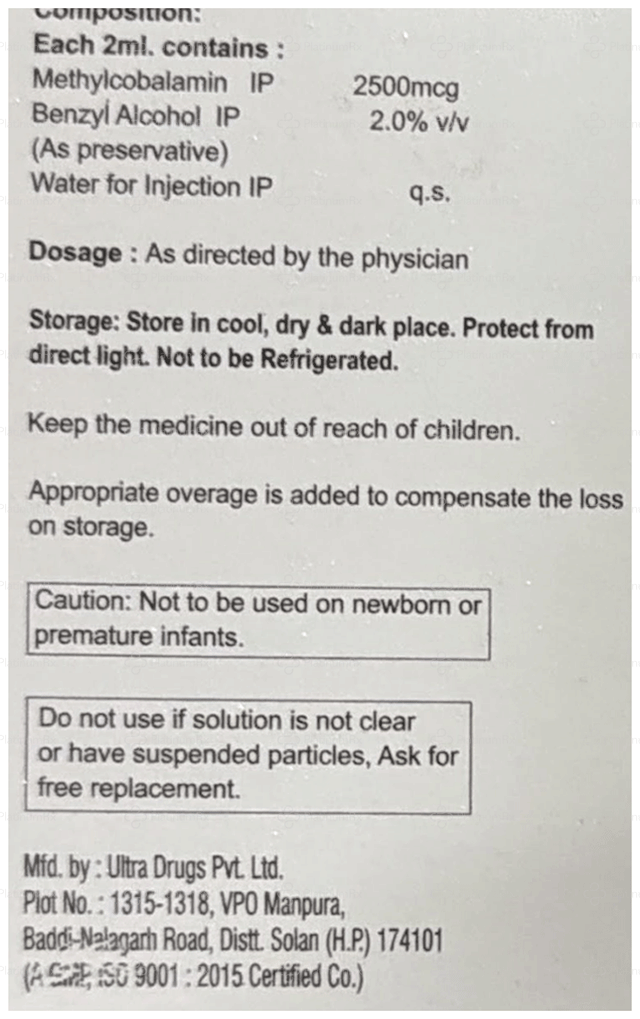 Neucairo 2500mcg Injection 2ml