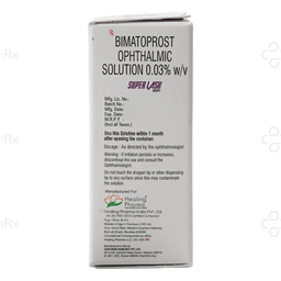 Super Lash 0.03% Ophthalmic Eye Drop 3ml