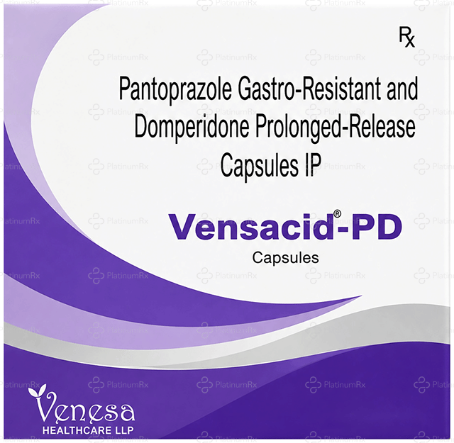 Vensacid PD 30/40mg Capsule PR 10s