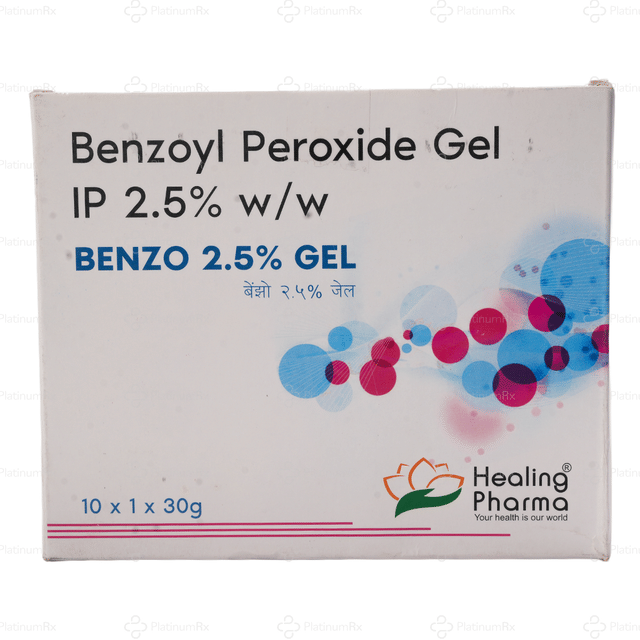 Benzo 2.5% Gel 30gm