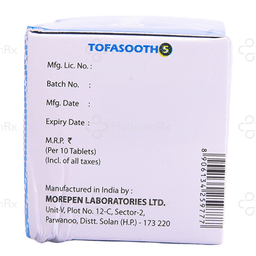 Tofasooth 5mg Tablet 10s