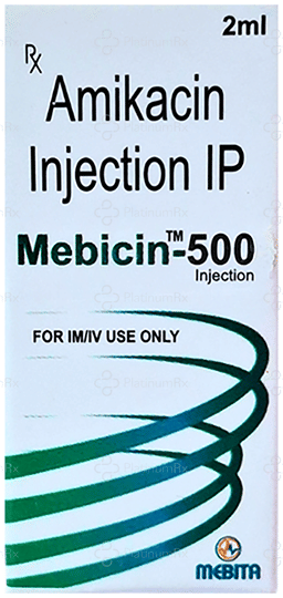 Mebicin 500mg Injection 2ml