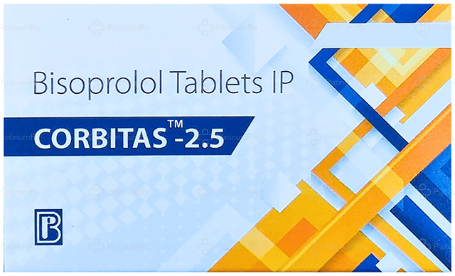 Corbitas 2.5mg Tablet 15s