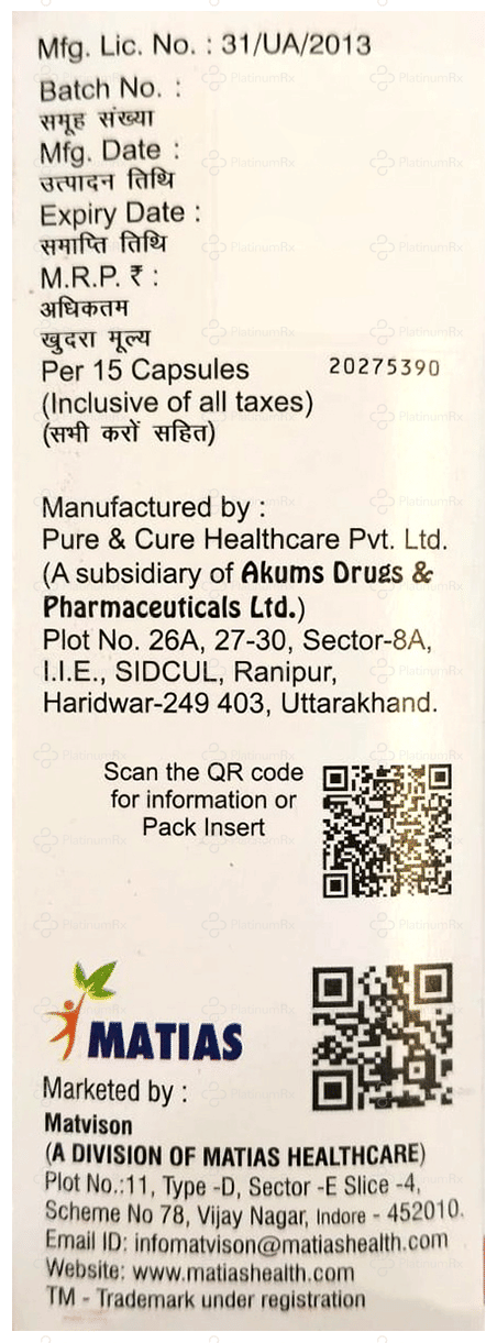 Esotias RD 30/40mg Capsule SR 15s