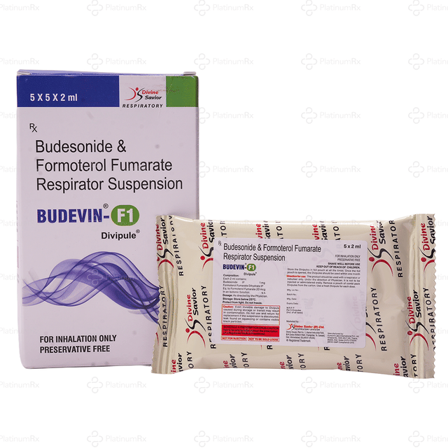 Budevin F1 Divipule Respules 5X2ml