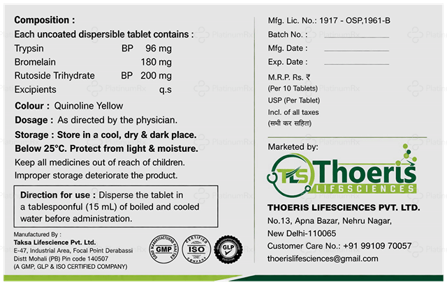 Brutomega 180/200/96mg Tablet 10s