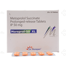 Moreprol 50mg XL Tablet PR 10s