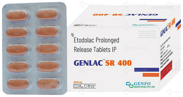 Genlac SR 400mg Tablet PR 10s