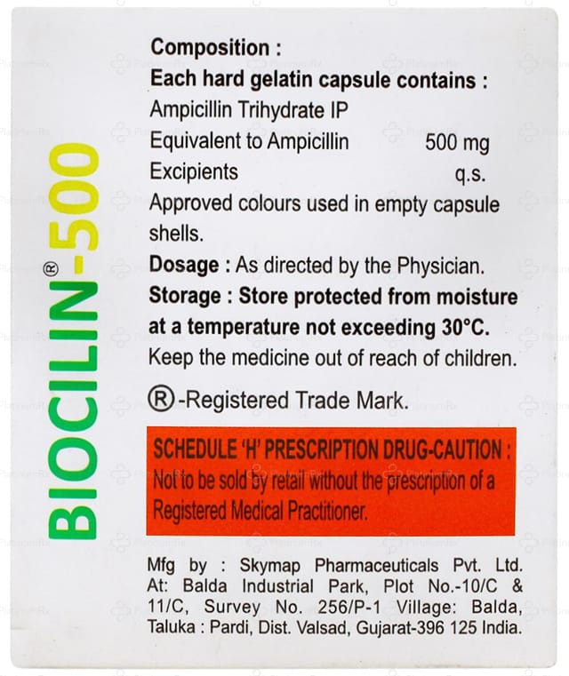 Biocilin 500mg Capsule 10s