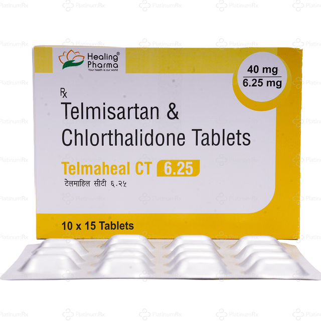 Telmaheal CT 6.25/40mg Tablet 15s