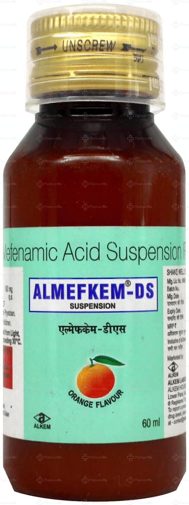Almefkem DS 100mg Oral Suspension 60ml