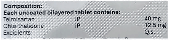 3TS 12.5/40mg CH Tablet 15s