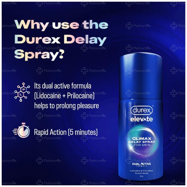 Durex Elevate Climax Spray Men 20gm