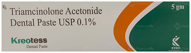 Kreotess 0.1% Oral Paste 5gm