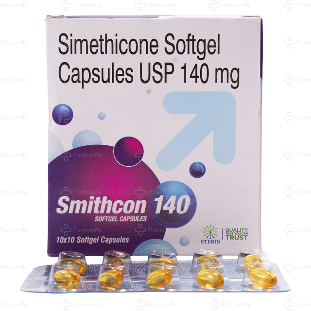 Smithcon 140mg Softgel Capsule 10s