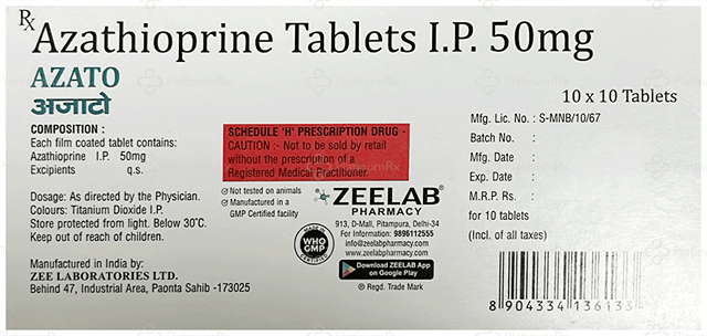 Azato 50mg Tablet 10s