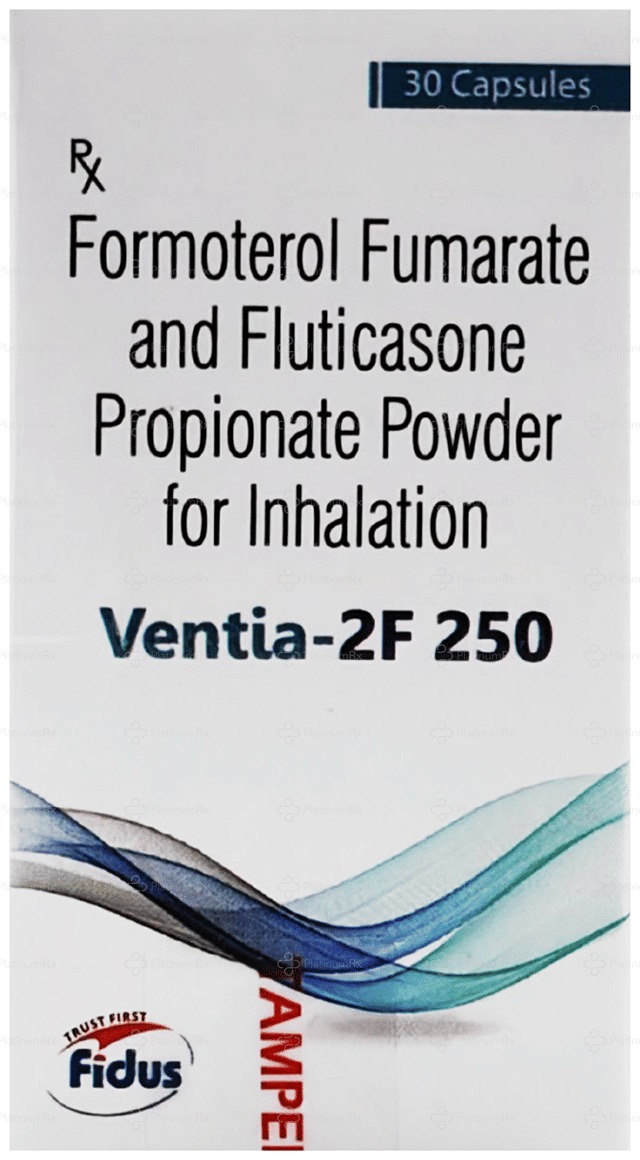 Ventia 2F 250/6mcg Capsule 30s