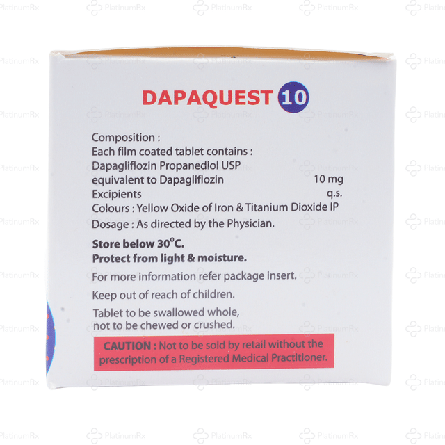 Dapaquest 10mg Tablet 10s