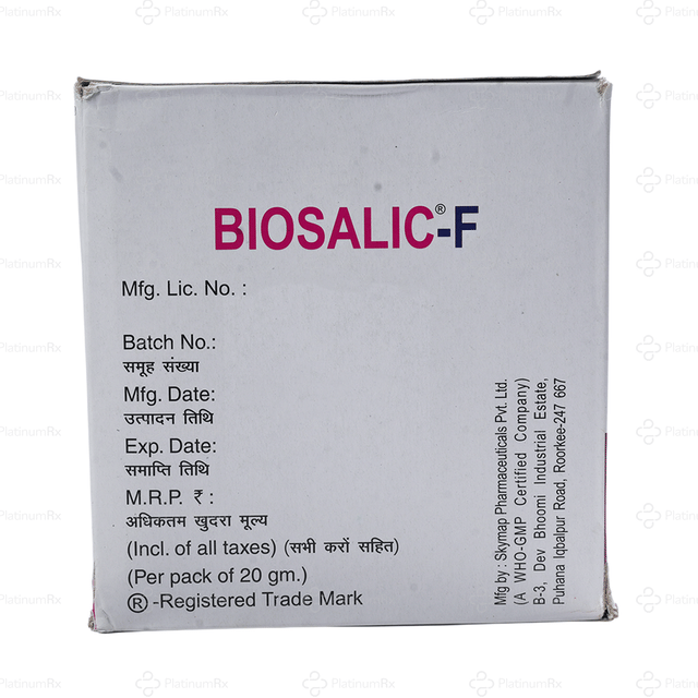 Biosalic F Ointment 20gm