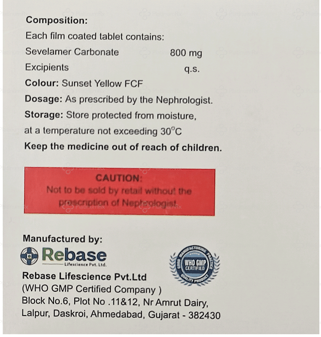Sevlacin 800mg Tablet 10s
