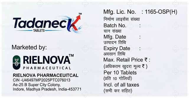 TadanecK 5mg Tablet 10s