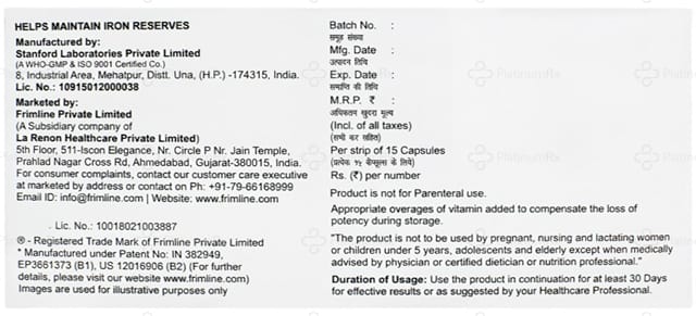 Ironemic Plus Capsule 15s