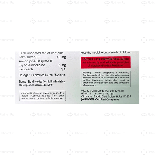 Telmoden AM 5/40mg Tablet 10s