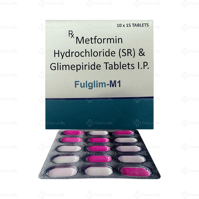 Fulglim M 1/500mg Tablet SR 15s