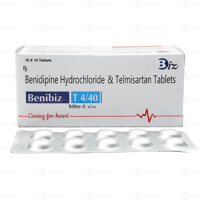 Benibiz T 4/40mg Tablet 10s