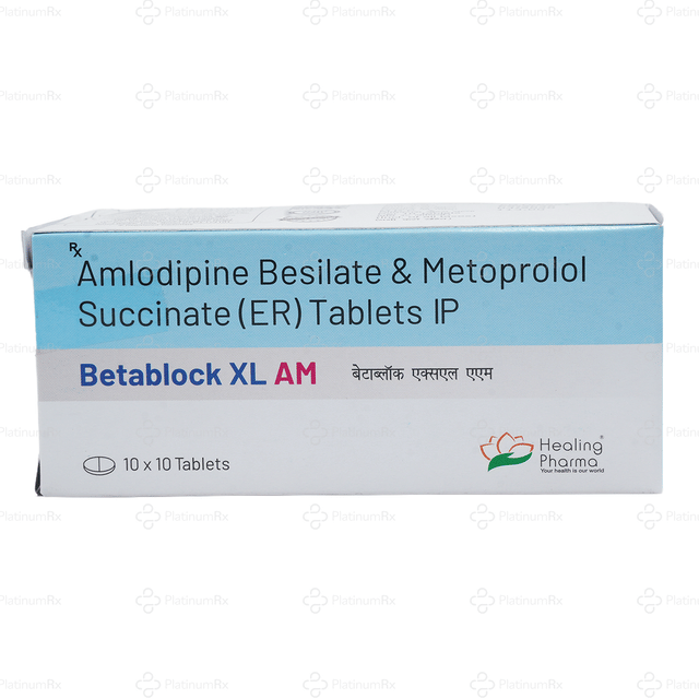 Betablock XL AM 5/50mg Tablet 10s