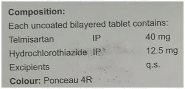 Telnexa H 12.5/40mg Tablet 15s