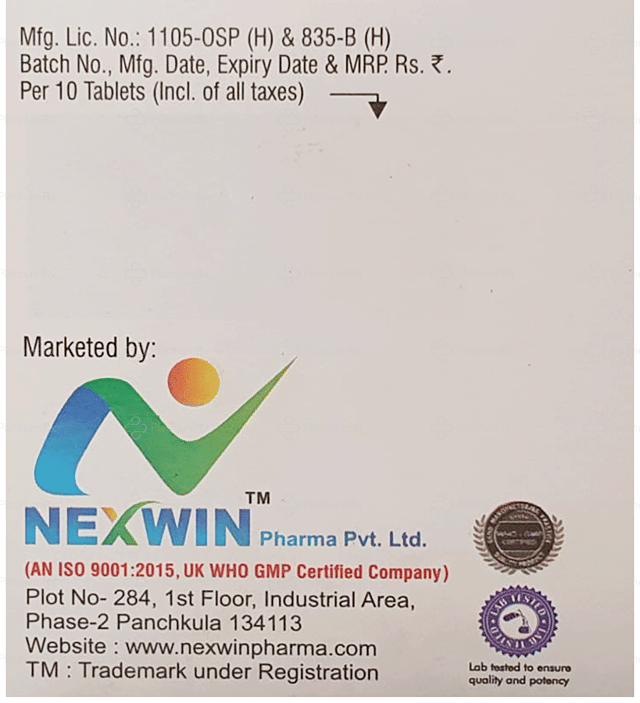 SV Must 400mg Tablet 10s