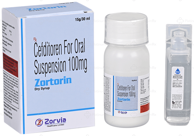 Zortorin 100mg Oral Suspension 30ml