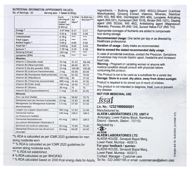 V&M Forte Tablet 15s