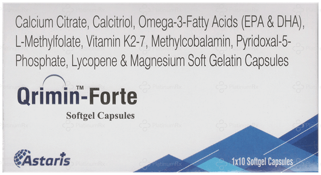 Qrimin Forte Softgel capsule 10s