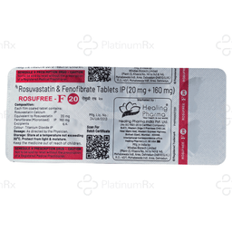 Rosufree F 160/20mg Tablet 10s