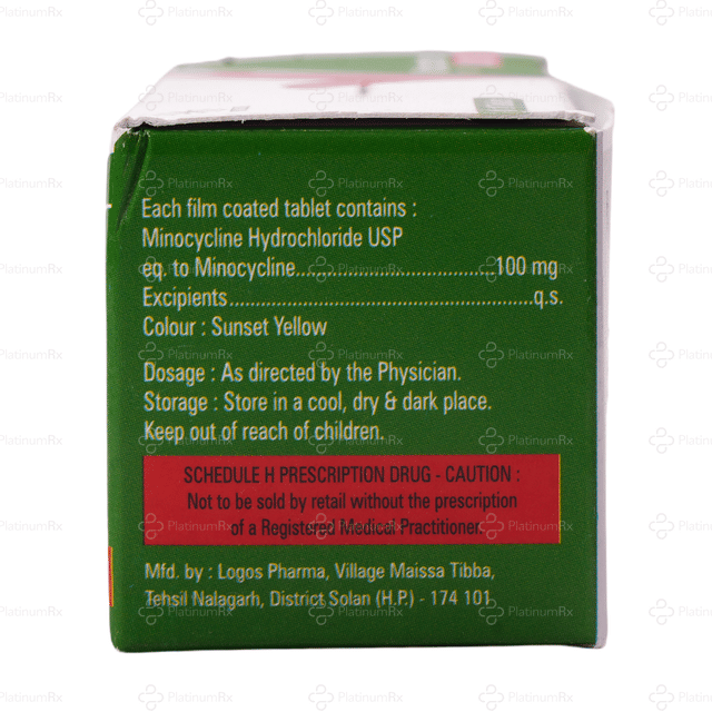 Minocyclone 100mg Tablet 10s