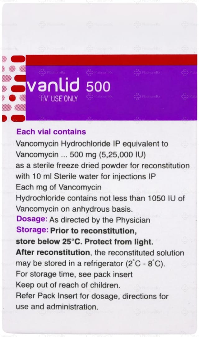 Vanlid 500mg Infusion 10ml
