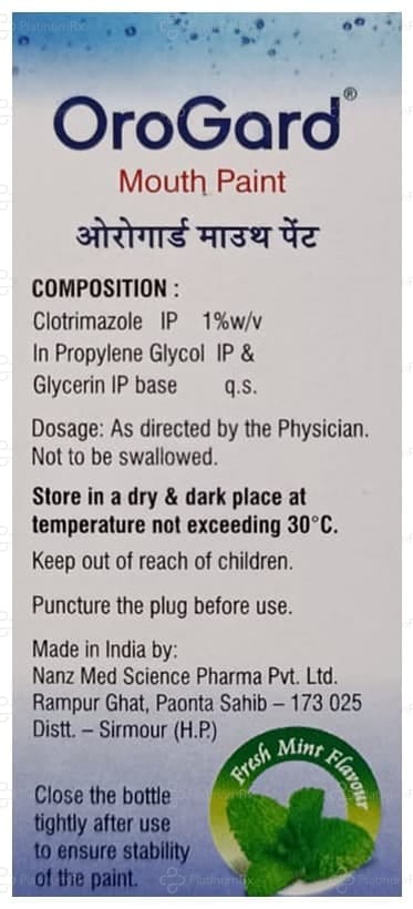 Orogard 1% Mouth Paint 15ml
