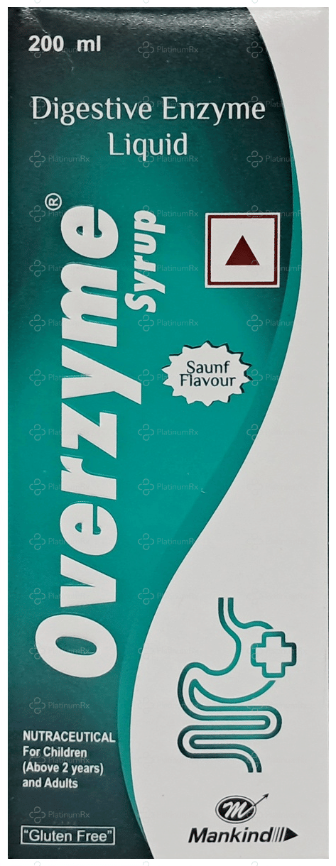 Overzyme Gluten Syrup 200ml