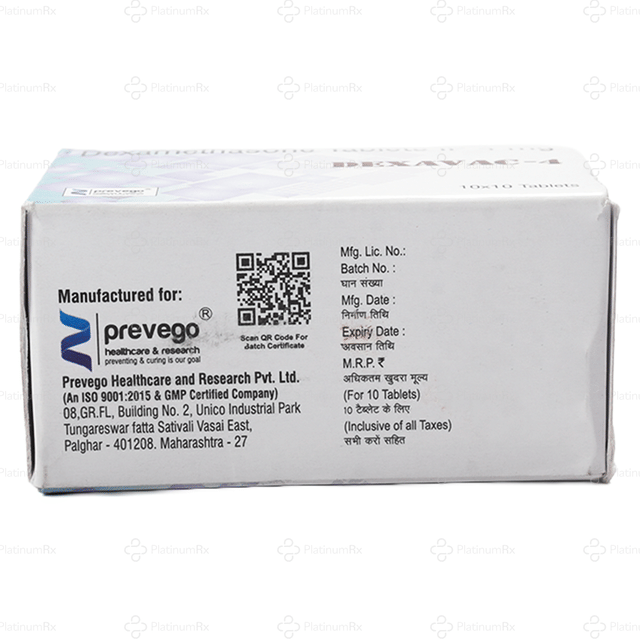 Dexavac 4mg Tablet 10s