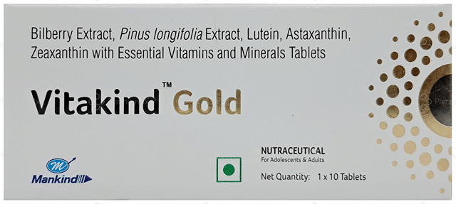 Vitakind Gold Tablet 10s