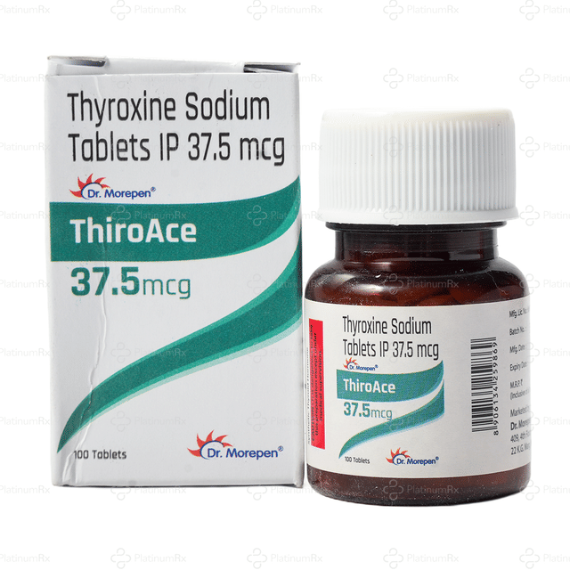 Thiroace 37.5mcg Tablet 100s