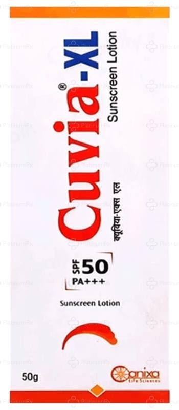 Cuvia XL Sunscreen Lotion 50gm