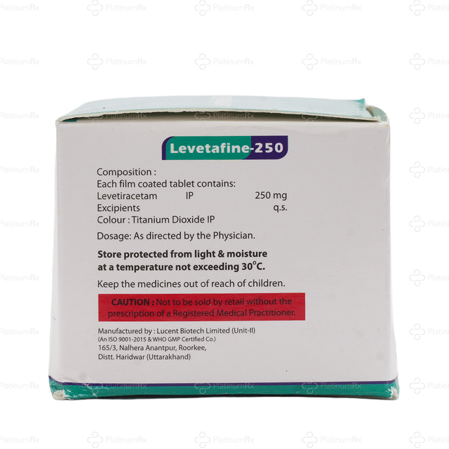 Levetafine 250mg Tablet 10s