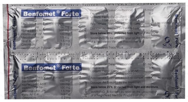 Benfomet Forte Tablet 10s