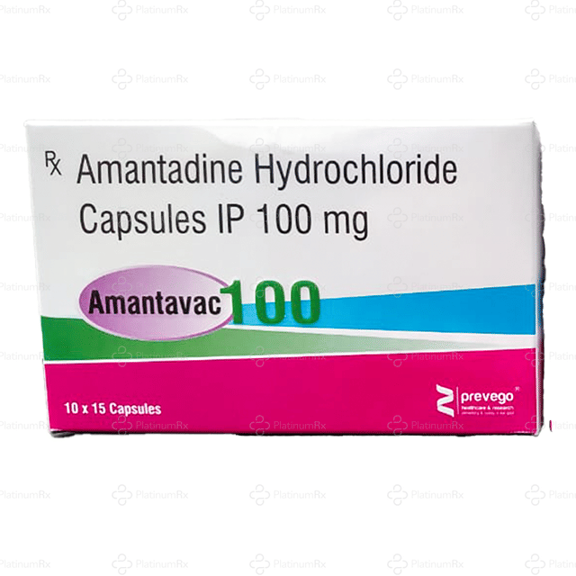 Amantavac 100mg Capsule 15s