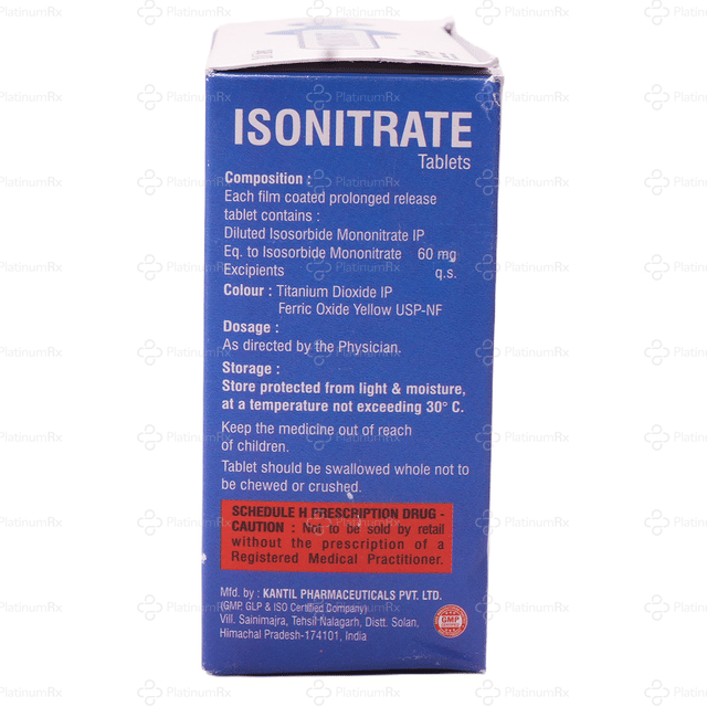 Isonitrate 60mg Tablet SR 10s