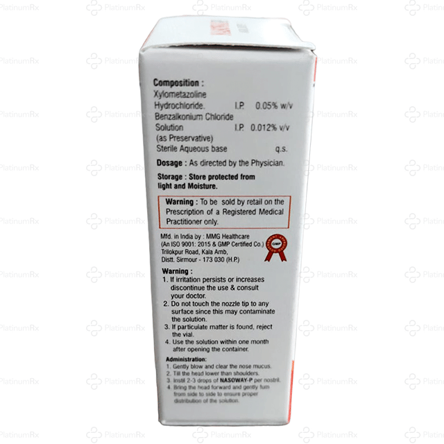 Nasoway P Nasal Drops 10ml